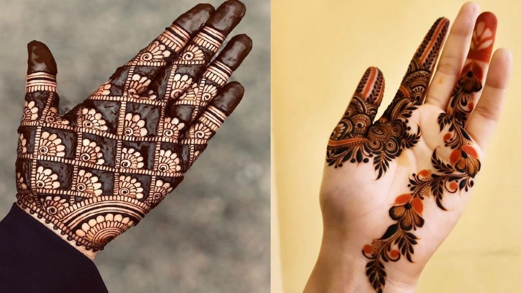 Sunder Mehandi Design Samne Hath