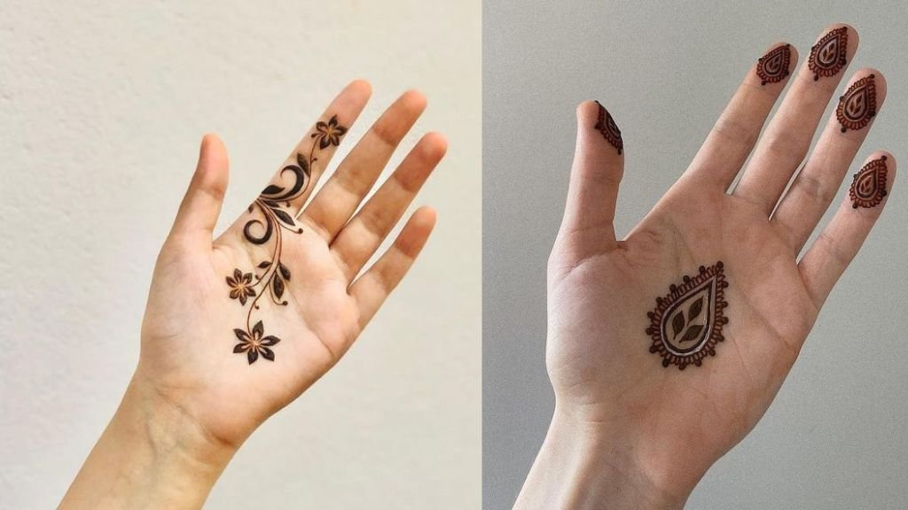 Simple Mehndi Photo