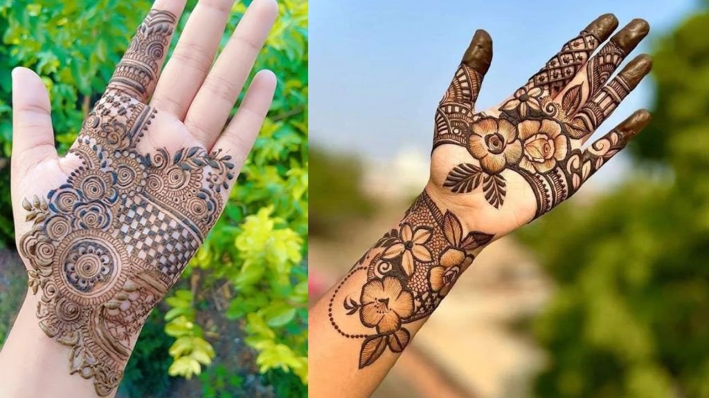 Barik Mehndi Designs