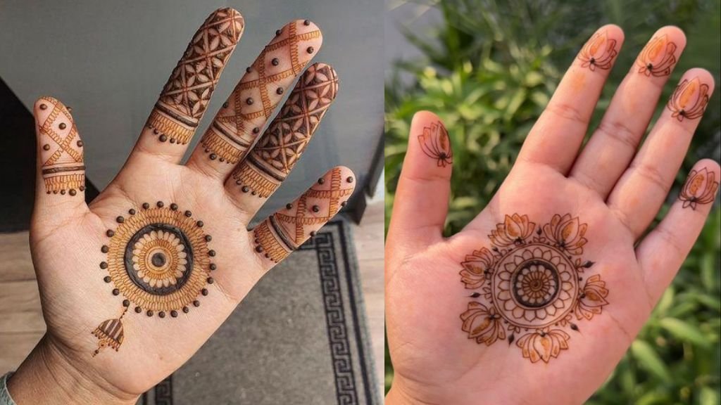 Barik Mehndi Designs