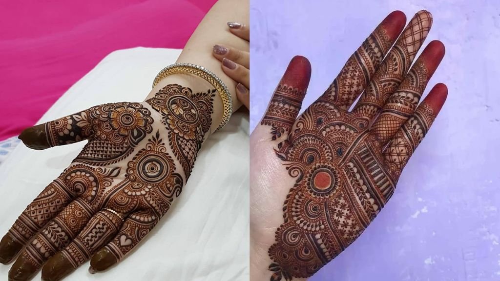 Barik Mehndi Designs