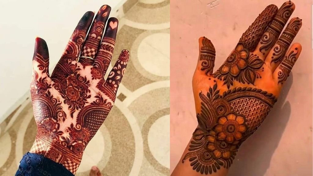 Barik Mehndi Designs