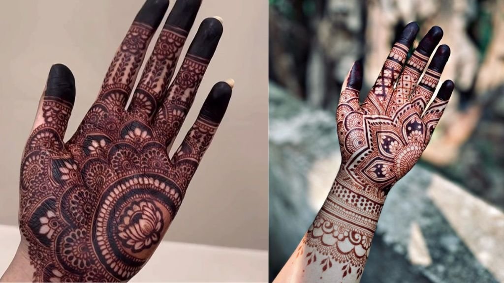 Easy Back Hand Mehndi Design