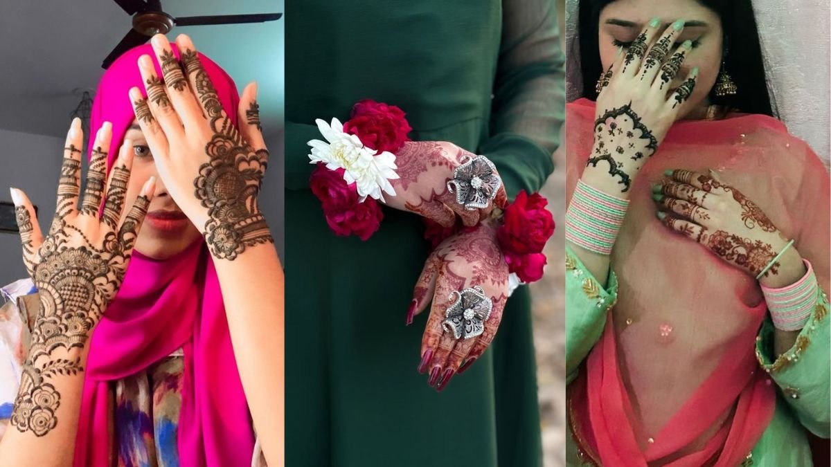 Simple Back Hand Mehndi Design