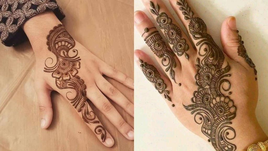 New Mehndi Design Simple