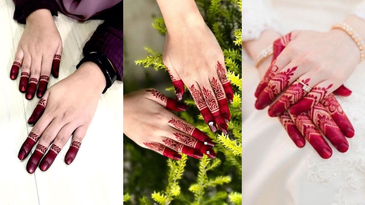 Ungli Mehandi Design Photo