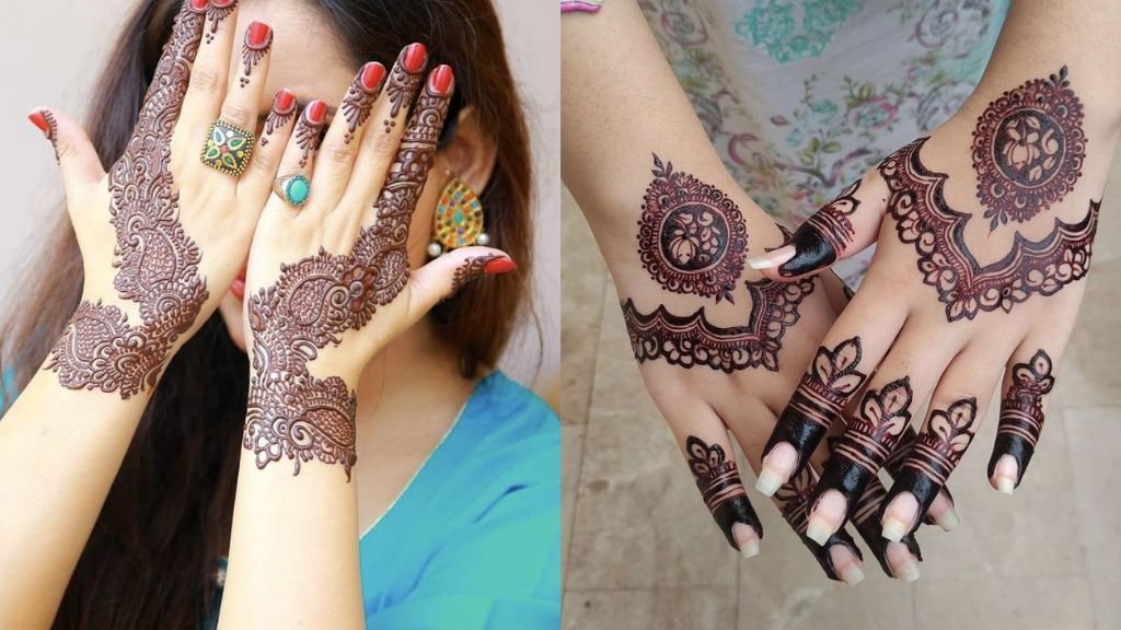 Chudi Wali Mehandi Design