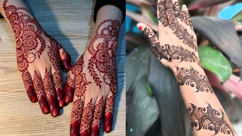Chudi Wali Mehandi Design