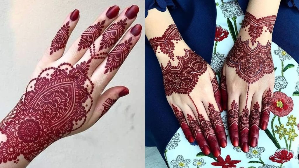 Chudi Wali Mehandi Design