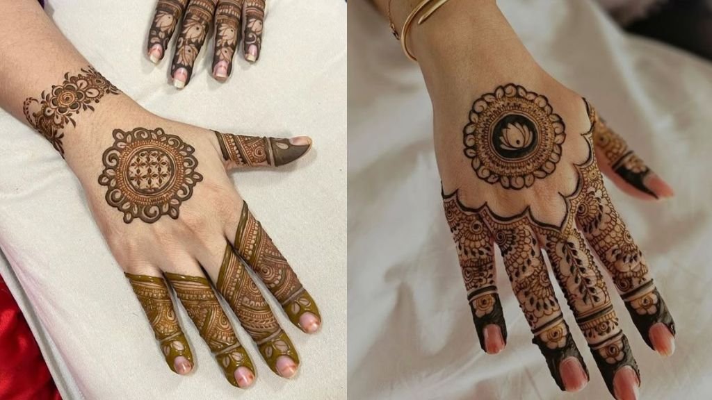 Arabic Mehndi Design Back Hand for Girl