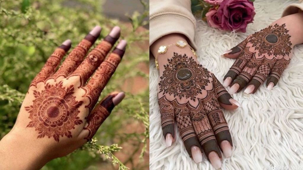 New Arabic Mehndi Design Photo