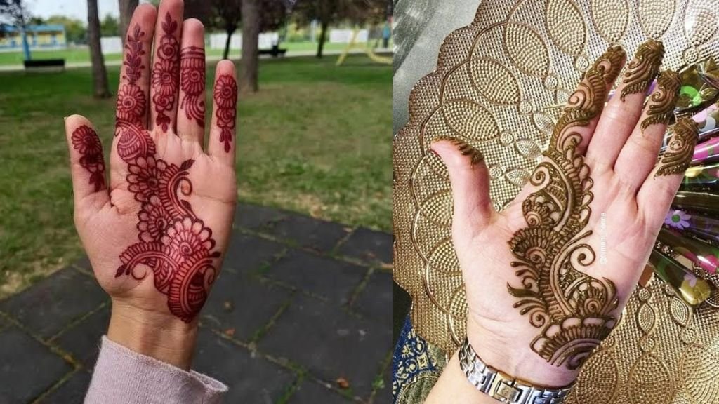 Arabic Mehandi Design for Front Hand