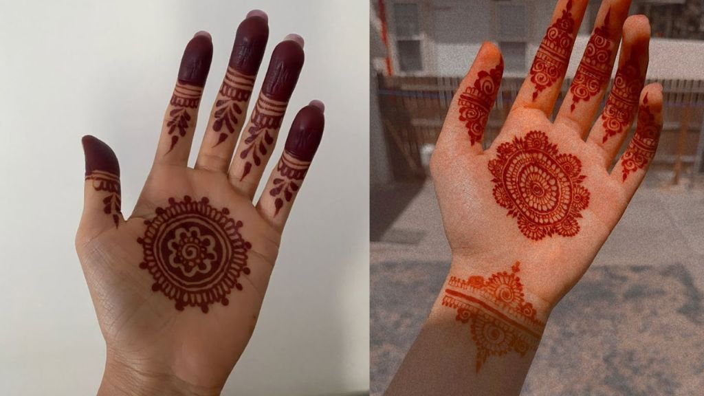 Arabic Mehandi Design for Front Hand