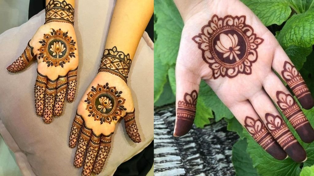 Arabic Mehandi Design for Front Hand