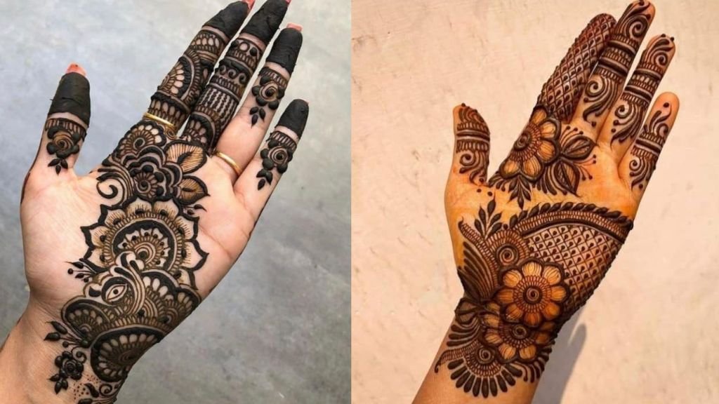 Arabic Mehandi Design for Front Hand