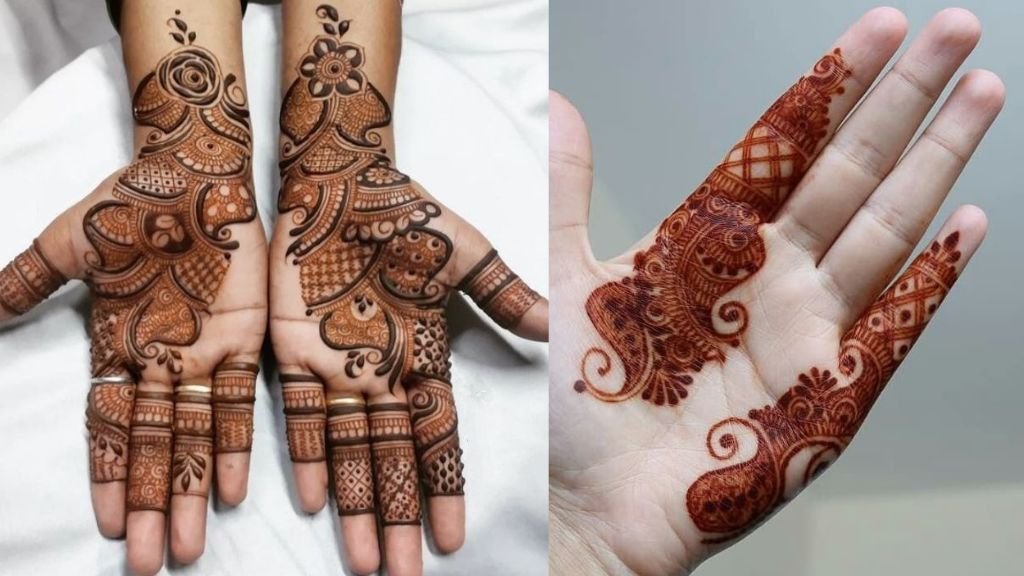 Arabic Mehandi Design for Front Hand