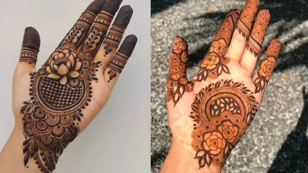 Simple Mehndi Design New Front Hand