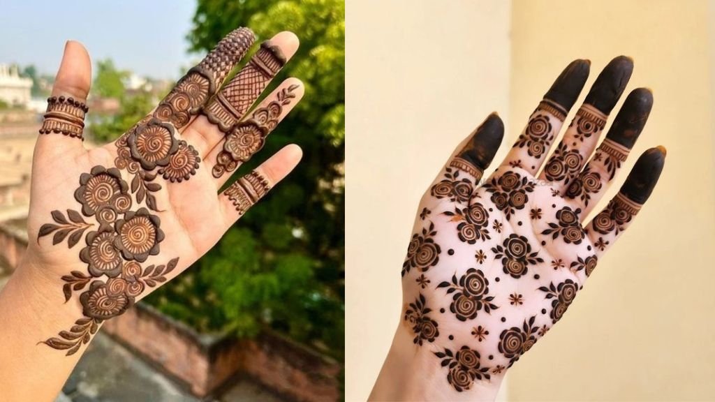 Simple Mehandi ke Design