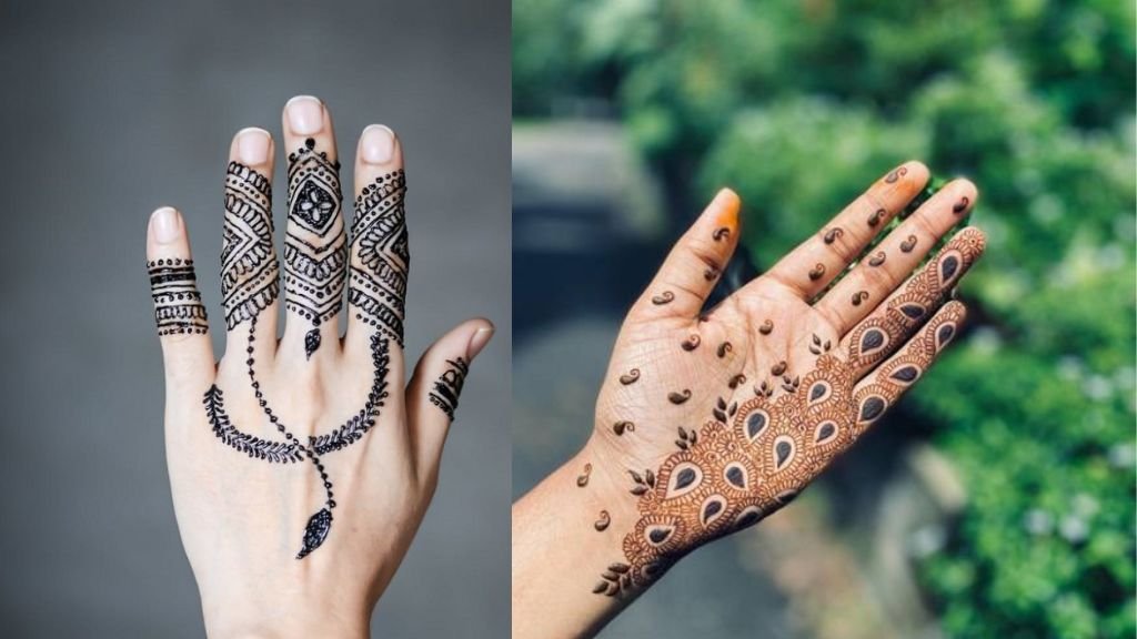 Simple Mehandi ke Design