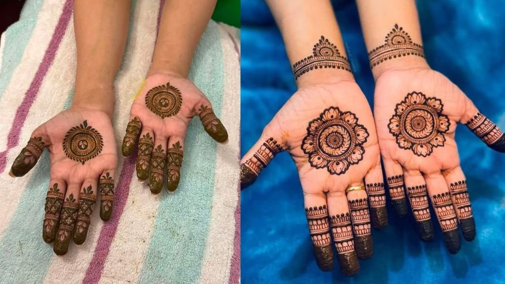 Simple Mehndi Design New Front Hand
