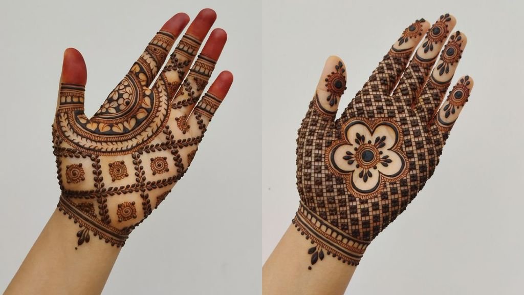 Simple Mehndi Design New Front Hand