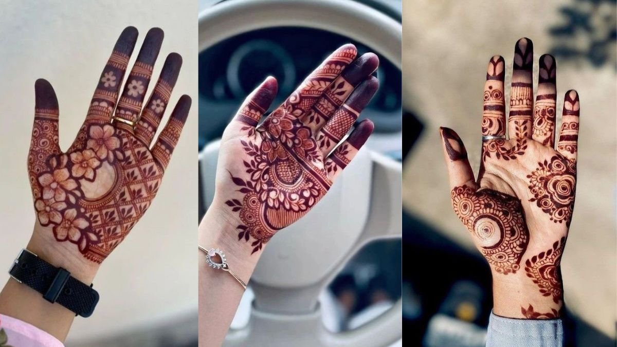 Simple Mehandi ke Design