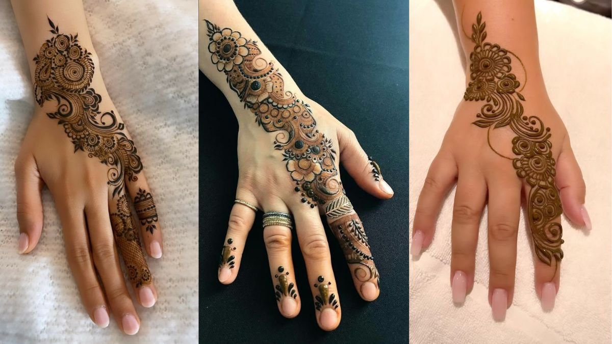 New Arabic Mehndi Design Photo